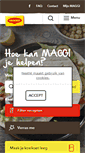 Mobile Screenshot of maggi.nl