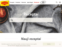 Tablet Screenshot of maggi.lt